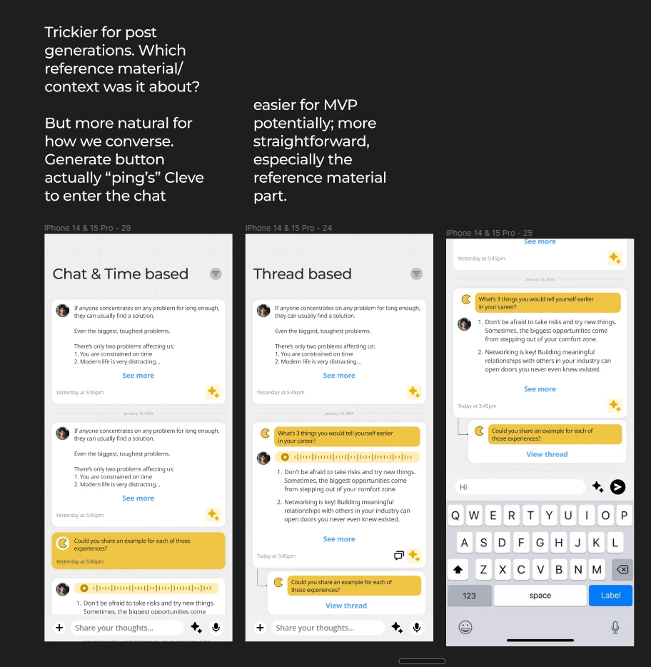 Day 40 — UX Iterations